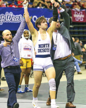 North DeSoto Wrestling Teams Come Out of Top in All Four Matches