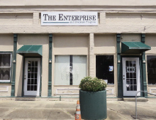 We said good-bye to the old location of The Enterprise and Interstate Progress around the end of 2020.