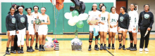 MHS Salutes Senior Wolverines and Lady Wolverines During Half-Time Ceremony