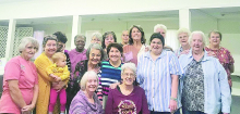 Yvonne Badiali Honored by DeSoto Quilters on Birthday