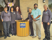 Love the Boot Cleanup and Beautification Week; DeSoto Cleanup Results in Trash Cans