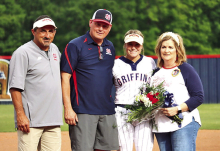 Lady Griffins Defeat Ash 9 to 1 on Senior Night