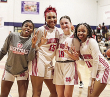 N DeSoto Lady Griffins Victorious Over Woodlawn Knights