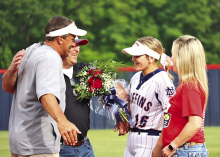 Lady Griffins Defeat Ash 9 to 1 on Senior Night