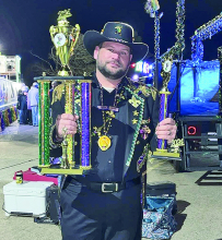 DPSO’s Blue Dog Mardi Gras Float Wins Two Awards
