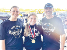 Joaquin Lady Rams Powerlifters