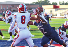 North DeSoto Griffins Take the Field for Jamboree versus Evangel