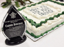 DPSO Honors Carnie Burcham on His Retirement