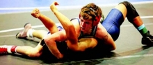 Chase Bates of North Desoto, who wrestled in the 132 lbs. class.
